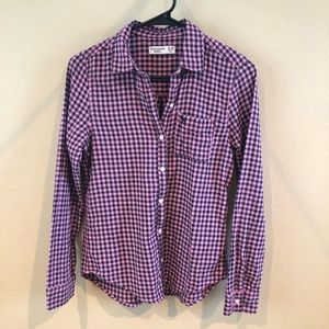 Abercrombie Kids Plaid Button Down Shirt